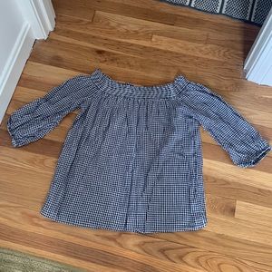 Off the shoulder blouse